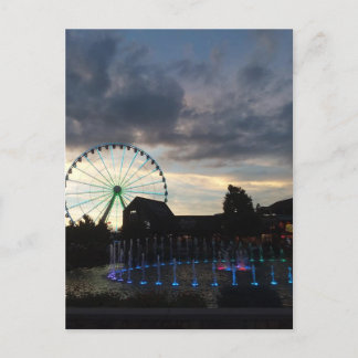 Anpassningsbarna Island i Pigeon Forge Postcards Vykort