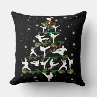 Anpassningsbarna Karate Decor Julgran Ornaments Kudde