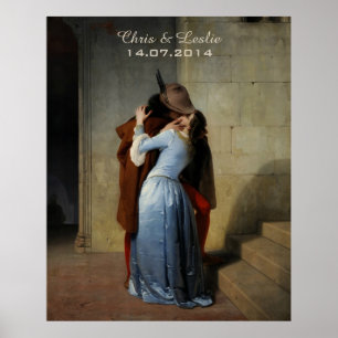 Anpassningsbarna Kiss/Il Bacio bröllop poster
