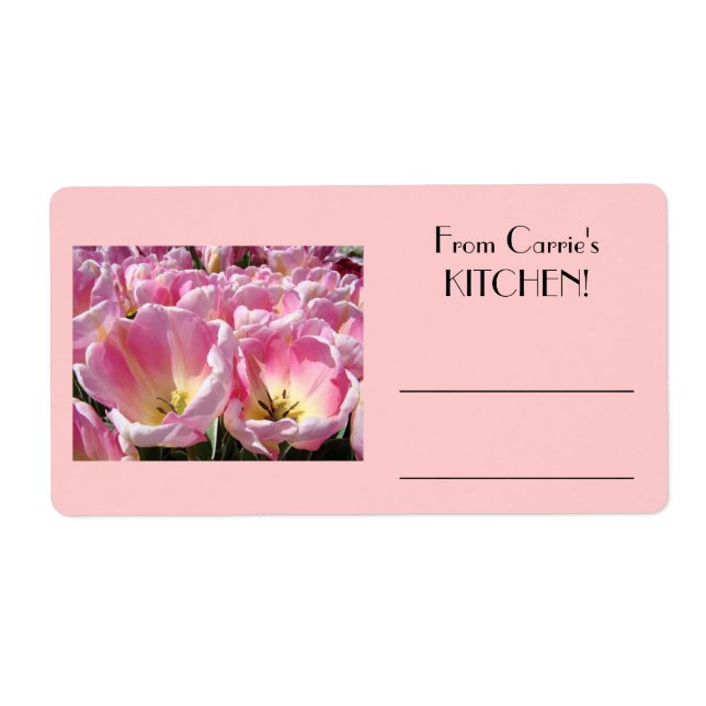 Anpassningsbarna KITCHEN Baking Bra Canning Burk L Fraktsedel (Framsidan)