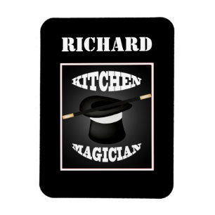 Anpassningsbarna Kitchen Magician Cook Magnet