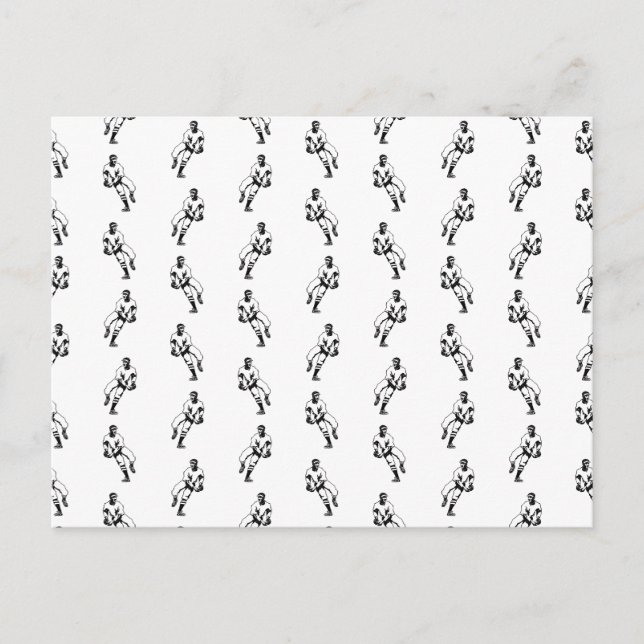 Anpassningsbarna Klassiska baskiska spelare BAKGRU Vykort (Framsida)