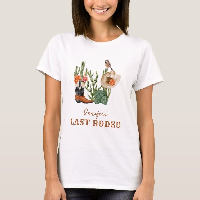 Anpassningsbarna Last Rodeo T Shirt (Framsida)