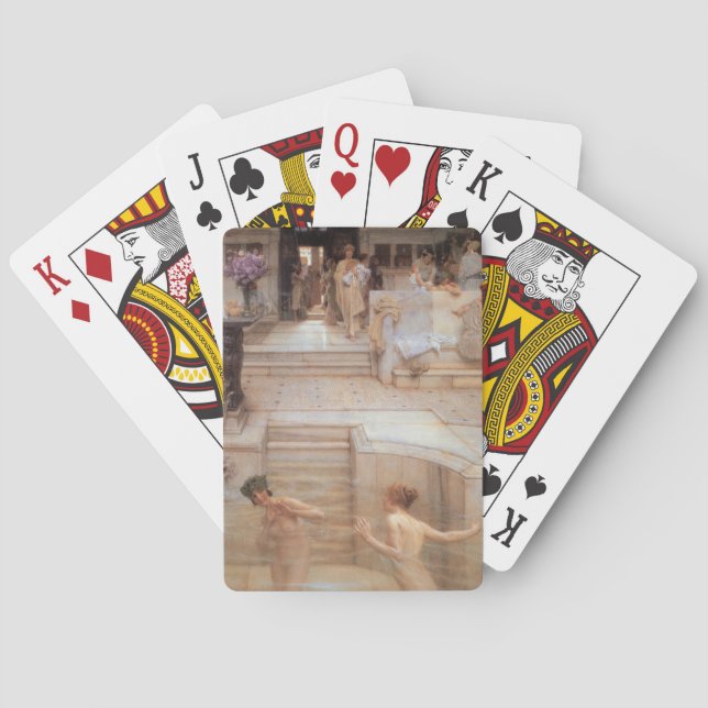 Anpassningsbarna Lawrence Alma-Tadema Spel Kort (Baksidan)