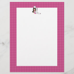 Anpassningsbarna Letterhead för Recept Page har il