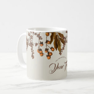 Anpassningsbarna Löv för höstfällning Kaffemugg