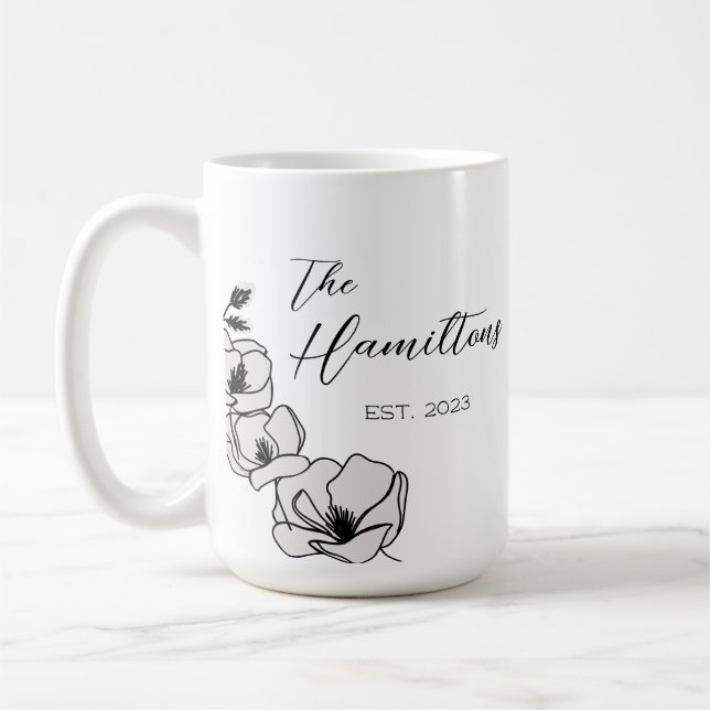 Anpassningsbarna Magnolia, etablerat år Kaffemugg (Vänster)