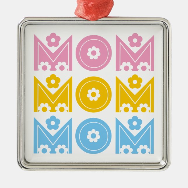 anpassningsbarna mamma Mors dag ornament (Framsidan)