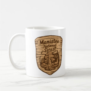 Anpassningsbarna Manistee National Forest Wooden E Kaffemugg