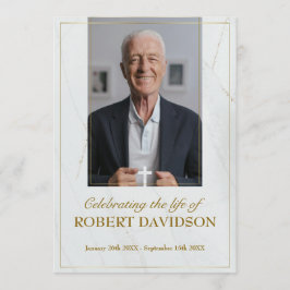 Anpassningsbarna Marble Memorial Photo Bord Program