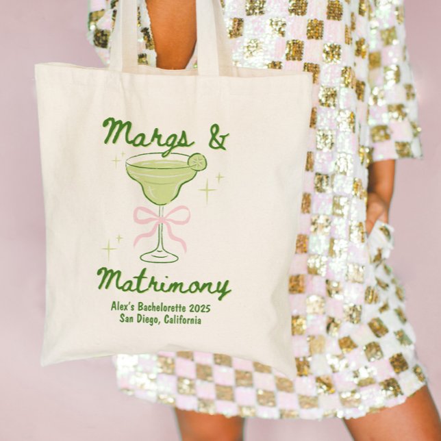 Anpassningsbarna Margs & Matrimony Bachelorette Tygkasse (Margs & Matrimony Bachelorette Custom Tote Bag)
