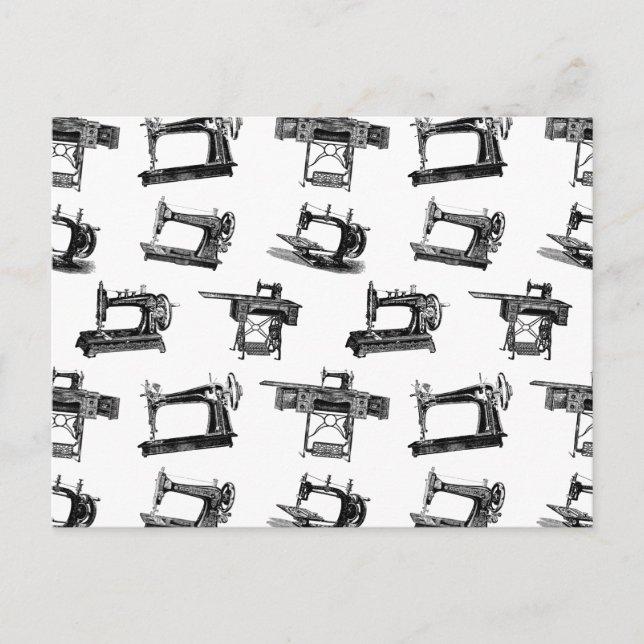 Anpassningsbarna Maskiner  BAKGRUND FÄRG Vykort (Framsida)