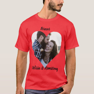 anpassningsbarna matchar älskare-garantin med namn t shirt