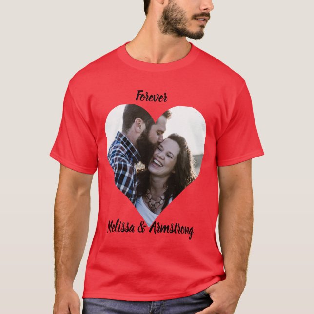anpassningsbarna matchar älskare-garantin med namn t shirt (Framsida)
