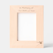 Anpassningsbarna Memorial Keepsak Photo Dragonfly