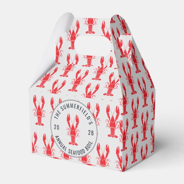 Anpassningsbarna Modern Family Lobster Boil Presentaskar (Framsidan Sidan)