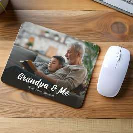 Anpassningsbarna Modern Photo Grandpa och Me Musmatta