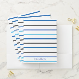 Anpassningsbarna Modern Snyggt Blue Rand