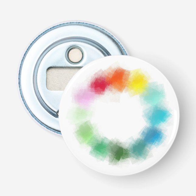 Anpassningsbarna Modern tom Abstrakt - tom mall Flasköppnare (Framsidan)