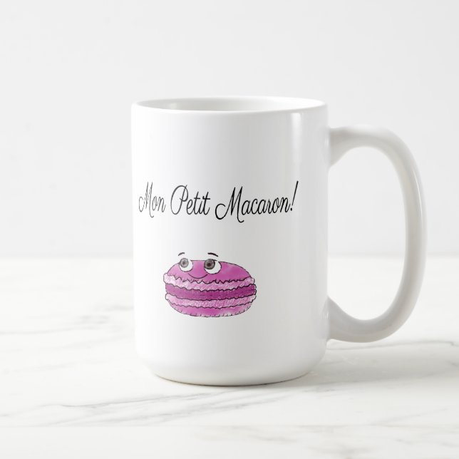 Anpassningsbarna Mon Petit Macaron Kaffemugg (Höger)