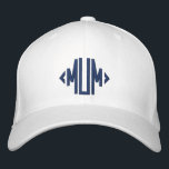 Anpassningsbarna Morsa Simple Modern Typography Broderad Keps<br><div class="desc">Morsa Simple Modern Typography Anpassningsbar Embroied Baseball Cap har den enkla moderna broidertexten "Morsa". Perfekt som en gåva till Morsa för Mors dag,  jul,  födelsedag och annat. Skapat av Evco Studio www.zazzle.com/store/evcostudio</div>