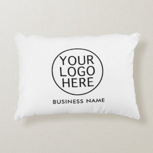 Anpassningsbarna Namn Branded Logotyp Company Prydnadskudde