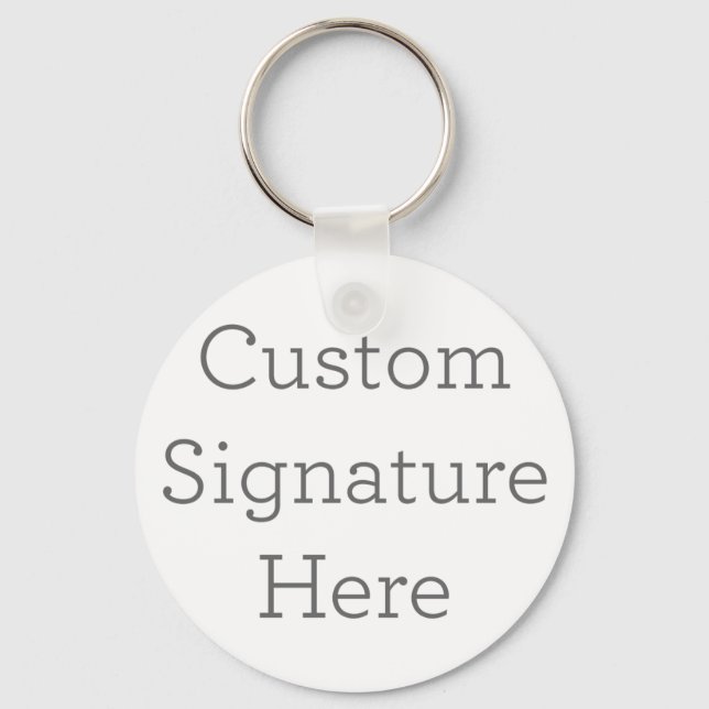 Anpassningsbarna Namnteckning nyckelkedja Nyckelring (Framsida)