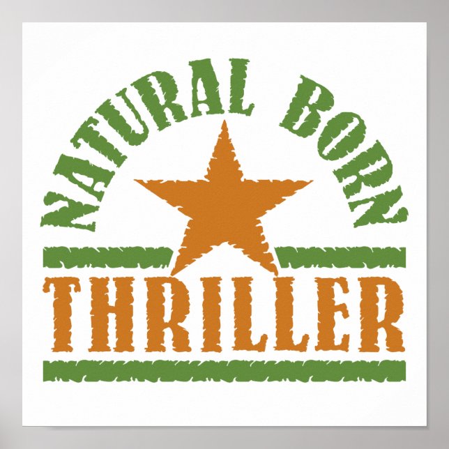 Anpassningsbarna Natural Born Thriller poster (Framsidan)