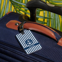 Anpassningsbarna Nautical Anchor Rope Navy Blue Ra