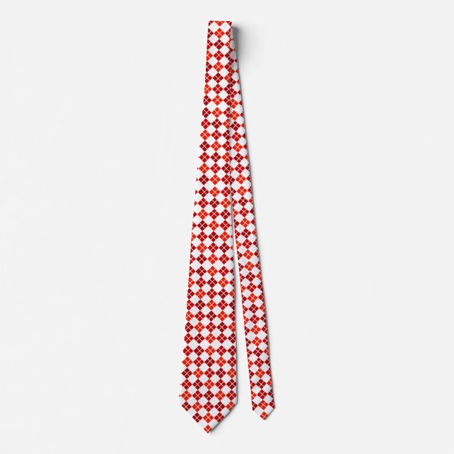 Anpassningsbarna Necktie, grad av rödargyle Slips (Framsida)
