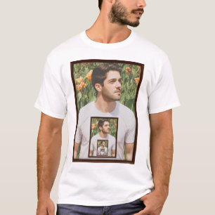 Anpassningsbarna Optisk Illusion-Novelty med svag T Shirt