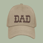 Anpassningsbarna Pappa Simple Modern Typography Broderad Keps<br><div class="desc">Pappa Simple Modern Typography Anpassningsbar Embroied Baseball Cap har den enkla moderna broidertexten "Pappa". Perfekt som en gåva till pappa för Fars dag,  jul,  födelsedag och annat. Skapat av Evco Studio www.zazzle.com/store/evcostudio</div>