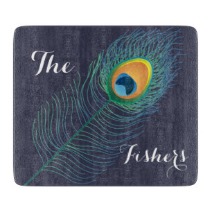 Anpassningsbarna Peacock Feather Monogram