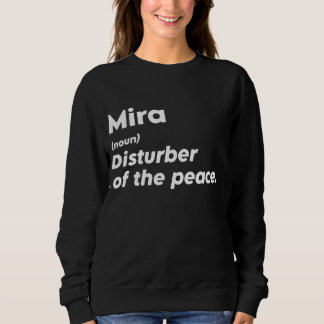 Anpassningsbarna Persona, Funny Mira "Disturber of T Shirt