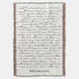 anpassningsbarna personlig sång dikt filt