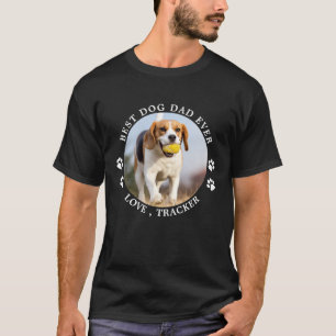 Anpassningsbarna Pet Photo Best Hund Pappa någons T Shirt