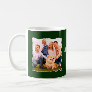 Anpassningsbarna Photo Gift Mugg i helgdag i julfa