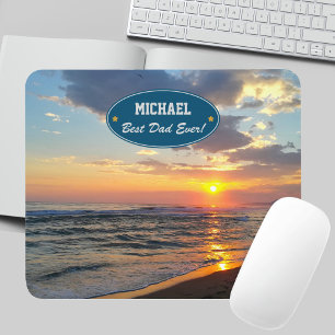 Anpassningsbarna Photo Mousepad, bästa Pappa någon Musmatta