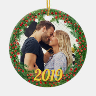 Anpassningsbarna Photo till julberries Julgransprydnad Keramik