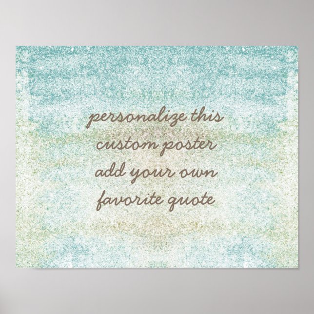 anpassningsbarna poster lägga till ditt eget citat (Framsidan)