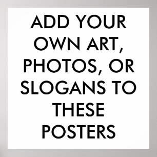 ANPASSNINGSBARNA POSTER - POSTER EGEN - SKAPA