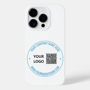 Anpassningsbarna QR-kod iphone case med Logotyp