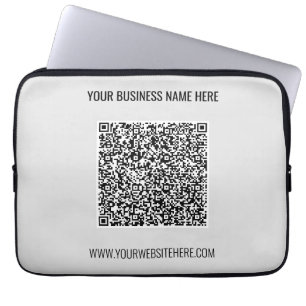 Anpassningsbarna QR-kod och Färg Laptop sleeve