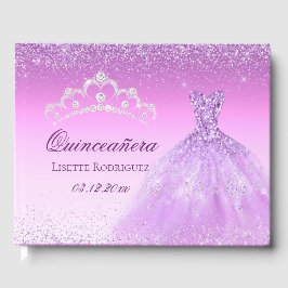 Anpassningsbarna Quinceanera, Lila Lilac Gästböcker