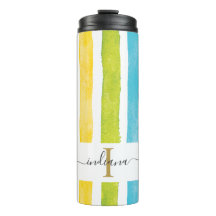 Anpassningsbarna Rainbow Monogram Script Namn Rand