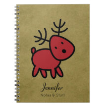 Anpassningsbarna Red jul Reindeer Illustration