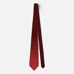 Anpassningsbarna Red Ties Simple Red Tvättar Neckt Slips
