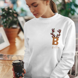 Anpassningsbarna Reindeer för den berömda Monogram T Shirt