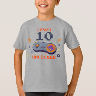 Anpassningsbarna Retro Video Game Arcade Birthday T Shirt