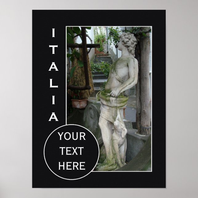 Anpassningsbarna Romantisk Italien poster (Framsidan)